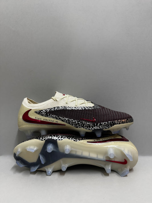 Nike Phantom 6 Low Elite FG United Creme/Rot/Beige