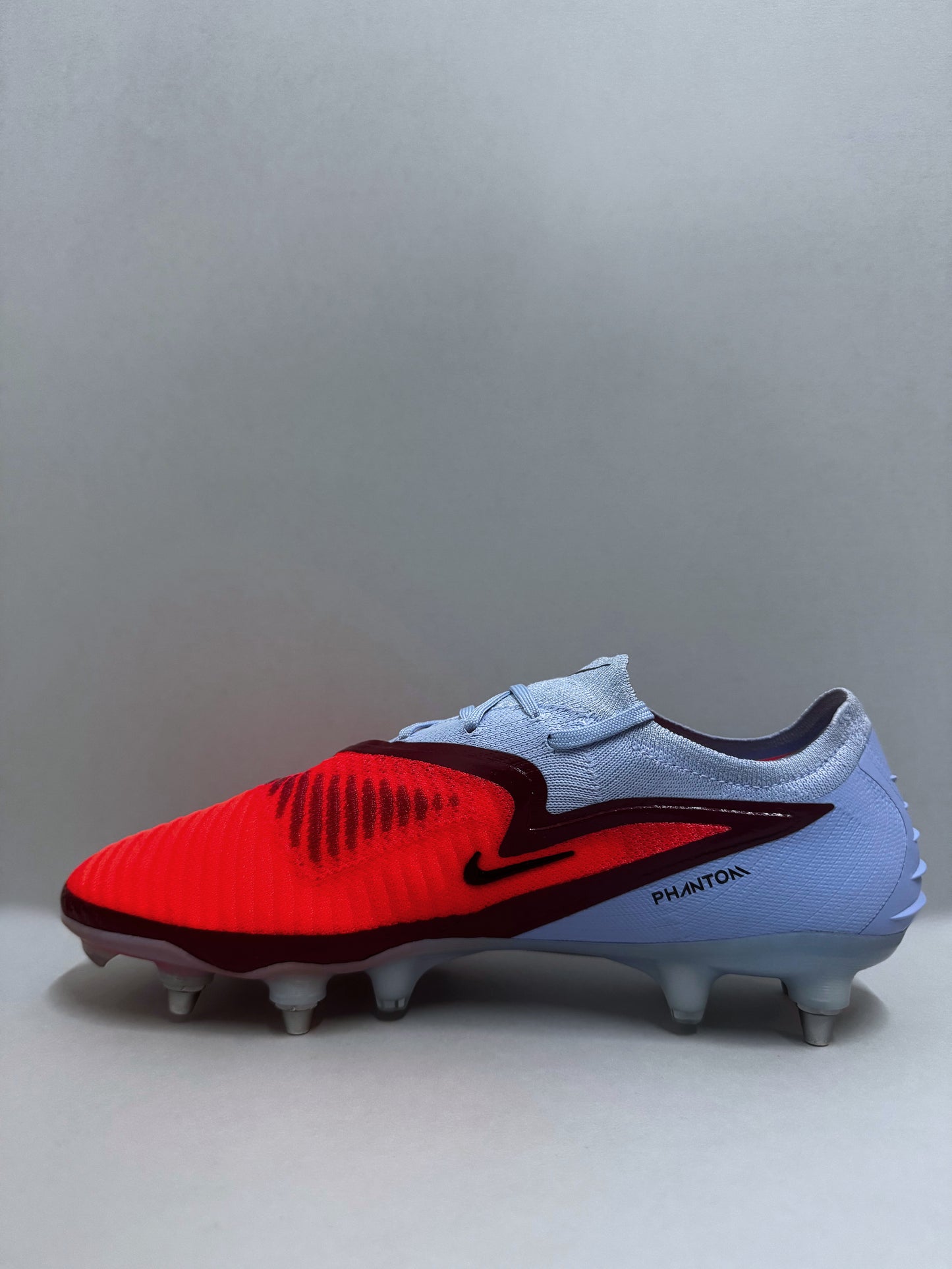 Nike Phantom 6 Low Elite SG Rot/Hellblau