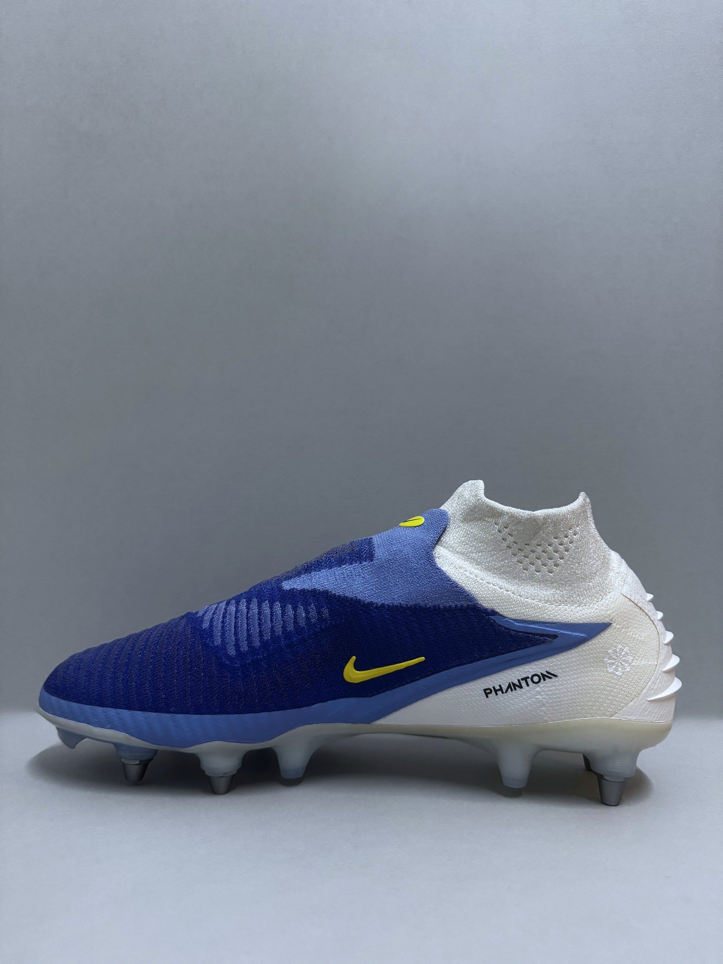 Nike Phantom 6 High Elite SG Blau/Weiß