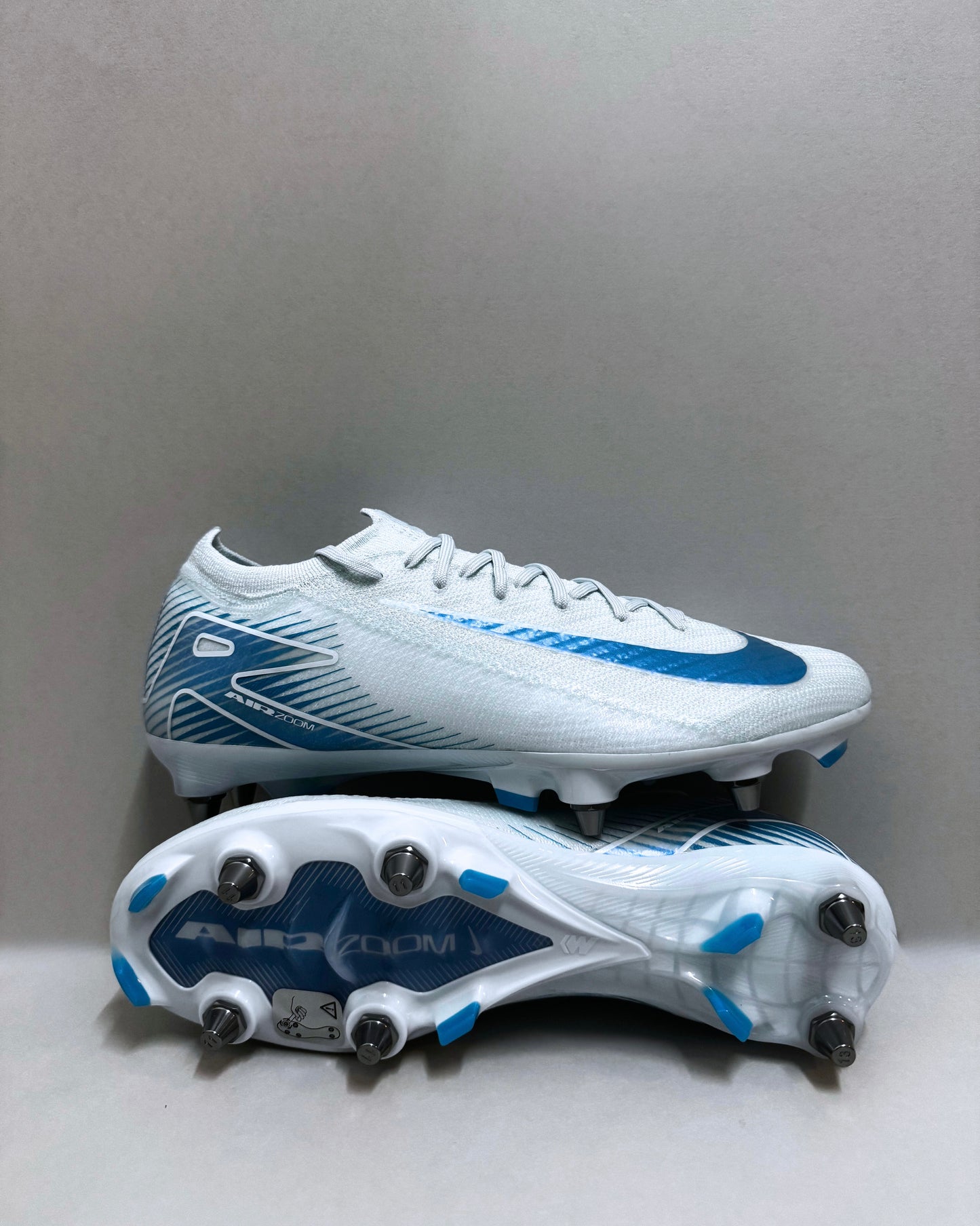 Nike Mercurial Vapor 16 Elite SG Blau/Weiß