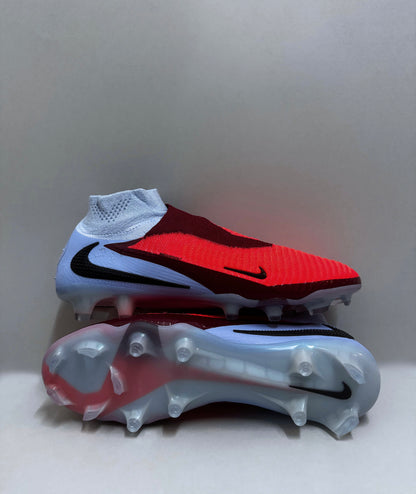Nike Phantom 6 High Elite FG Rot/Hellblau